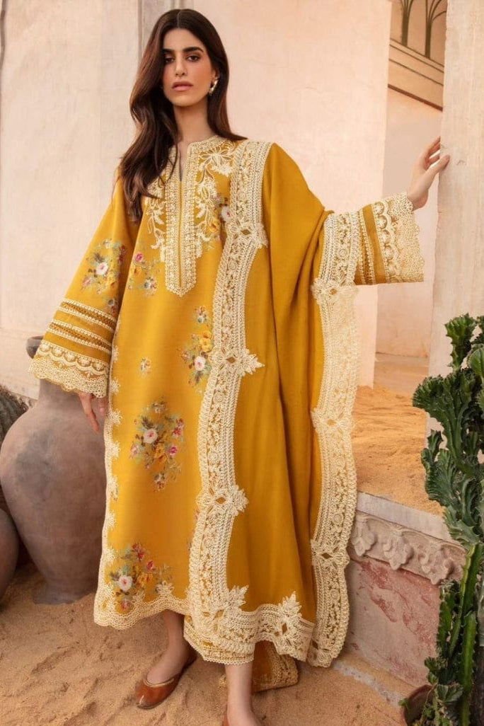 Luxury Eid Collection 3-Piece Embroidered Suit By CRIMSON