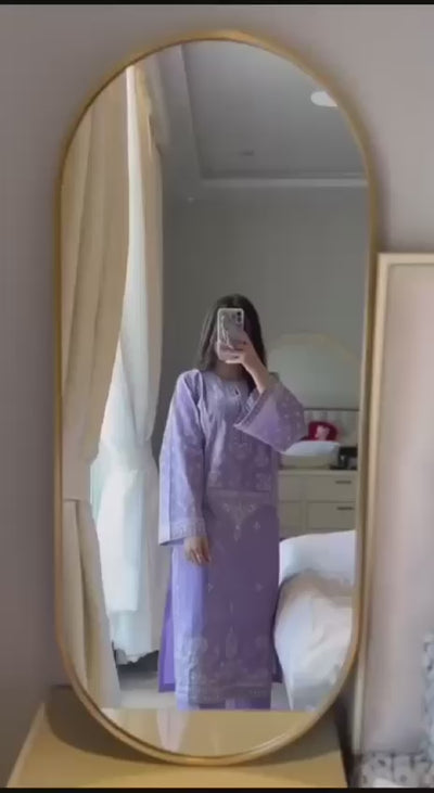 Summer Eid Collection Formal  2-Pc Air-jet Lawn With Heavy Embroidery Shirt And Plain Trouser